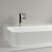 Villeroy & Boch Finion Lavabo à poser face inférieure meulée 100x47cm avec 1 trou pour robinetterie ceramic+ sans trop-plein blanc SW106498