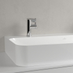 Villeroy & Boch Finion lavabo - dessous meulé avec 2 trous de robinet 100x47cm - ceramic+ sans trop-plein blanc SW106498