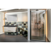Miroir Plieger Lina Nero avec 2x éclairage LED vertical 60x80cm avec cadre noir SW225416