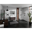 Hansgrohe Xevolos armoire haute 176x40x36cm charnière à gauche gris ardoise mat SW995445