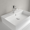 Villeroy & Boch Memento 2.0 Lavabo à poser 60x42cm 1 trou de robinet avec trop-plein Ceramic+ stone white SW209587