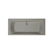 Xenz Robijn Duobad - 180x80x48 - afvoer Midden - acryl - cement SW378309