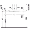 Duravit 2nd floor lavabo à poser 58x41,5 cm sans trop-plein blanc 0290367