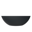 Arcqua Prince Vasque à poser - 49x34cm - ovale - marbre coulé - mat anthracite SW909482