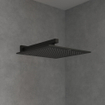 Villeroy & Boch Universal Showers hoofddouche - 35cm - vierkant - mat zwart SW974378