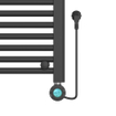 Rosani Avant Radiateur électrique - 180x60cm - 900watt - noir mat SW1080143