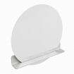 Miroir de salle de bain Mondiaz SPOT - rond 80cm - plan de miroir - couleur Opalo SW1235655