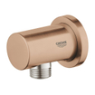 GROHE Rainshower Coude de raccord mural - rosace ronde - brushed warm sunset SW98903