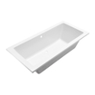 Xellanz Santino SQ baignoire encastrée duo 180x80x49 cm blanc mat SW643232