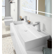 Villeroy & Boch Memento 2.0 lavabo - dessous meulé 100x47cm - avec trop-plein 2 trous de robinet blanc 4A221L01 SW354326