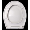 Saniclass Universel Abattant WC avec charnières fermeture amortie en inox Blanc SW3991