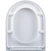 QeramiQ Dely Abattant WC - frein de chute - déclipsable - 35mm - Blanc mat SW1000767