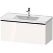 Duravit D-neo Meuble sous vasque 98.4x45.2x44cm 1 tiroir Blanc haute brillance SW641146