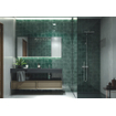 Terravito Viondo carreau mural - 13x13cm - 10mm - Carré - Vert ancien Brillant SW542658