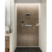 Hansgrohe FixFit Porter E handdouchehouder inclusief muuraansluitbocht vaste bevestigingspositie kunststof met terugslagklep chroom SW773896