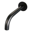 BRAUER Black Edition Badkraan Inbouw - douchegarnituur - 20cm uitloop - inclusief inbouwdeel - 3 gladde knoppen - handdouche rond 3 standen - mat zwart SW238177