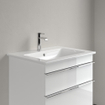 Villeroy & Boch Venticello Lavabo avec 1 trou pour robinetterie 65x50cm (3 trous possibles) avec trop plein ceramic+ blanc 1025145