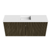 Mondiaz JOYA 90cm toiletmeubel - kleur Shadow - Wastafel FAYE positie Midden Zonder kraangat kleur Talc. SW1421417