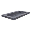 Wiesbaden Raw wastafel enkel met 1 kraangat 60x46x5 cm hardsteen gezoet SW106389