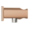 GROHE Rainshower Wandaansluitbocht - 1/2" - met houder - vierkante rozet - warm sunset geborsteld SW1077395