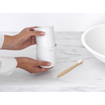 Brabantia MindSet Porte-brosse à dents - 8,2x9,5cm - mineral fresh blanc SW721493