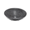Wiesbaden Raw vasque ronde martelée 42x14 cm pierre dure adoucie SW373887