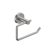 Fortifura Calvi Toiletset 3-delig - toiletrolhouder zonder klep - toiletborstel - handdoekhaak enkel rond - Geborsteld RVS PVD SW1248425