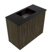 Mondiaz JOYA 50cm toiletmeubel - kleur Shadow - Wastafel FAYE positie Midden Zonder kraangat kleur Urban. SW1421488
