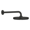 GROHE Tempesta 210 Hoofddouche - 21cm - 1 straalsoort - wandarm 28.6cm - mat zwart SW1077257