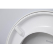 Duravit Me by Starck WC suspendu sans bride 37x57cm abattant frein de chute Wondergliss Blanc SW297039