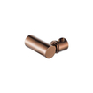 FugaFlow Eccelente Robinet de baignoire thermostatique avec douchette ronde, support de douchette et flexible de douche lisse Cuivre brossé PVD (cuivre) SW1469099
