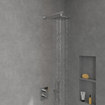 Villeroy & Boch Universal Showers pomme de douche de tête - 20cm - carré - chrome SW974334