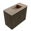 Mondiaz JOYA-DLUX Meuble de toilette 50cm - couleur Shadow - Lavabo FAYE position Droite 1 trou de robinet couleur Saba SW1425097