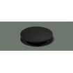 Hotbath Cobber Always Open Plug - met schroef - rond - mat zwart PVD SW1119135
