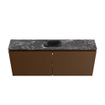 MONDIAZ TURE-DLUX Meuble toilette - 120cm - Rust - EDEN - vasque Lava - position centrale - 1 trou de robinet SW1104036