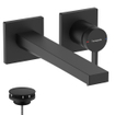 Hansgrohe Tecturis Robinet lavabo encastré - mitigeur - monocommande - bec 22.5 cm - noir mat SW918486