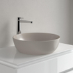 Villeroy & Boch Artis lavabo à poser - 43cm - rond s/srt almond C+ SW1387117