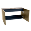 Mondiaz JOYA-DLUX 80cm toiletmeubel - kleur Dusk - Wastafel FAYE positie Midden Zonder kraangat kleur Saba. SW1426060