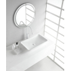 Wiesbaden Karé waskom rechthoekig 58 x 36 x 11,5 cm keramiek glans wit SW65829
