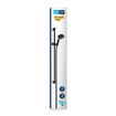 GROHE Vitalio Start 110 Glijstangset - 90cm - ronde handdouche - met 2 straalsoorten - gladde doucheslang - mat zwart SW1126916