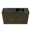 Mondiaz JOYA-DLUX Meuble de toilette 70cm - couleur Shadow - Lavabo FAYE position Droite Sans trou de robinet couleur Lava SW1422850
