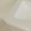 Villeroy & Boch Subway 2.0 lavabo - dessous meulé 60x47cm - avec trou de robinet avec trop-plein 1024125