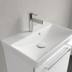 Villeroy & Boch Avento Lavabo Compact 55x18x10cm avec trop-plein Ceramic+ Stone White SW448523