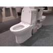 GO by Van Marcke Gustav PACK staand toilet H uitgang 18 cm reservoir met Geberit spoelmechanisme porselein wit met dunne softclose en takeoff zitting SHOWROOMMODEL SHOW26260