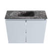 MONDIAZ TURE-DLUX Meuble WC 60cm Clay. Lavabo EDEN Lava position milieu. Sans trou de robinet. SW1103747