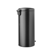 Brabantia NewIcon Poubelle à pédale - 30 litres - seau intérieur en plastique - confident grey SW1117482