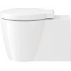 Duravit Starck 1 WC suspendu 57,5cm avec bride cuvette profonde blanc 0295909