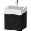 Duravit D-neo Meuble sous vasque 48.4x44.2x44cm 1 tiroir Chêne noir mat SW640801