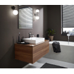 Hansgrohe Metropol robinet de lavabo WC 100 avec bonde push open avec saillie bec fixe 12,7 cm chrome noir brossé SW297551