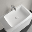Villeroy & Boch Artis vasque à poser - rectangulaire 58x38x12.5cm - Ceramic+ stone white SW209530